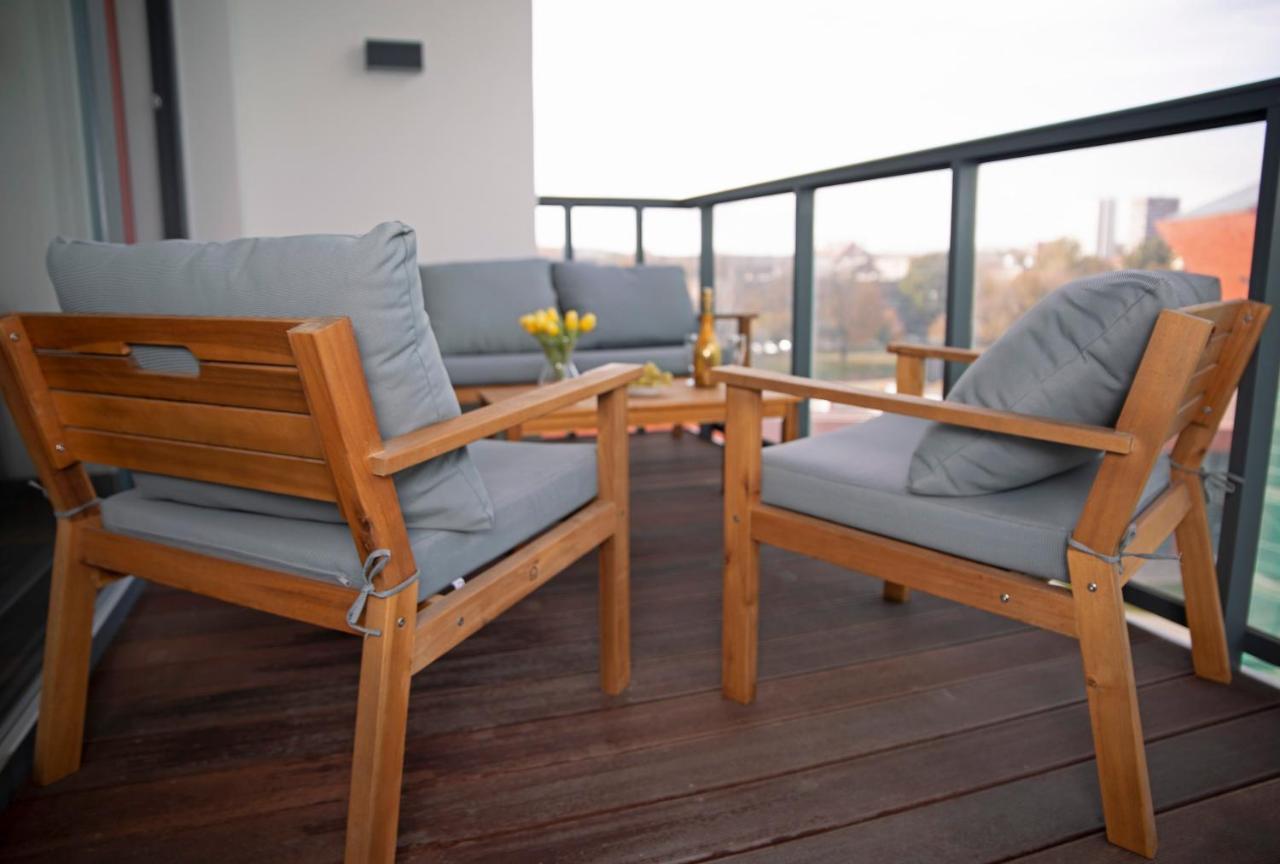 Luxus Apartament Fitness&Spa Z Sauna I Silownia 그단스크 외부 사진