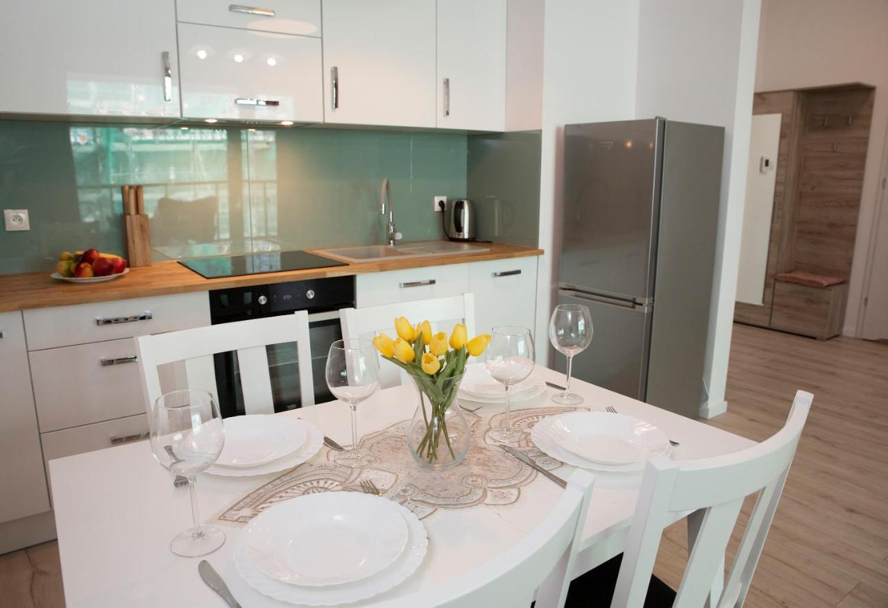 Luxus Apartament Fitness&Spa Z Sauna I Silownia 그단스크 외부 사진