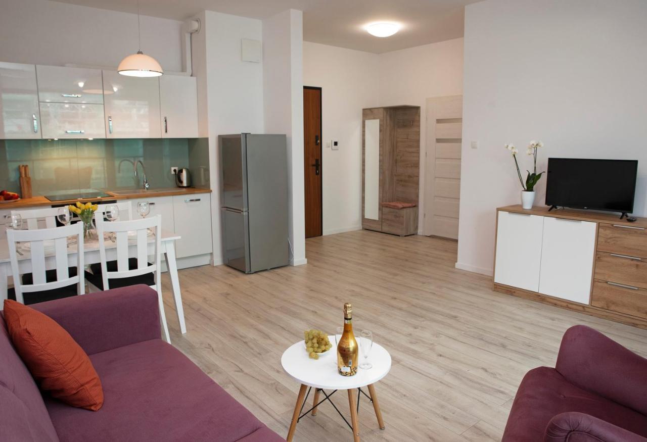 Luxus Apartament Fitness&Spa Z Sauna I Silownia 그단스크 외부 사진